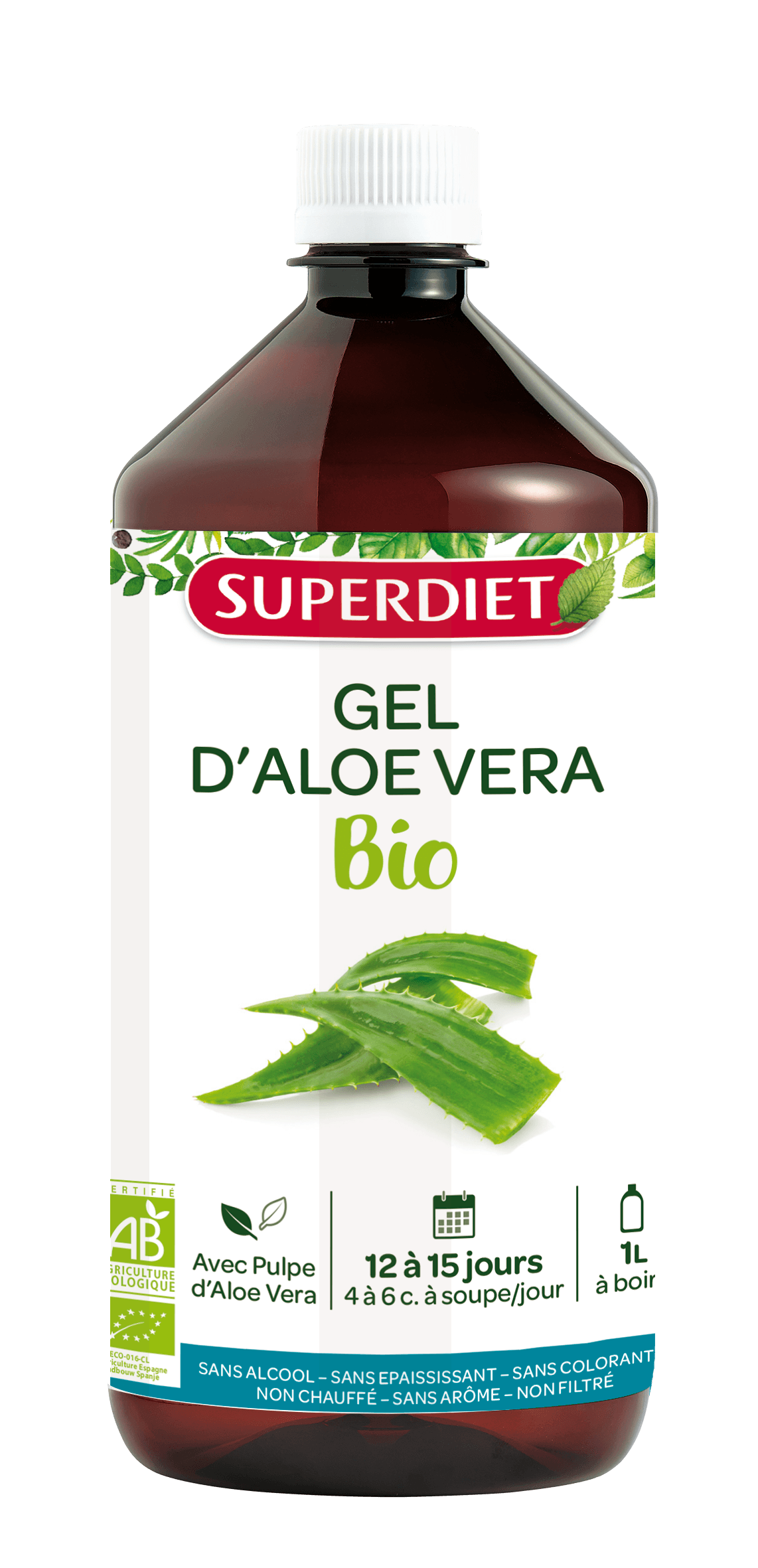 Superdiet aloe vera gél 1000 ml