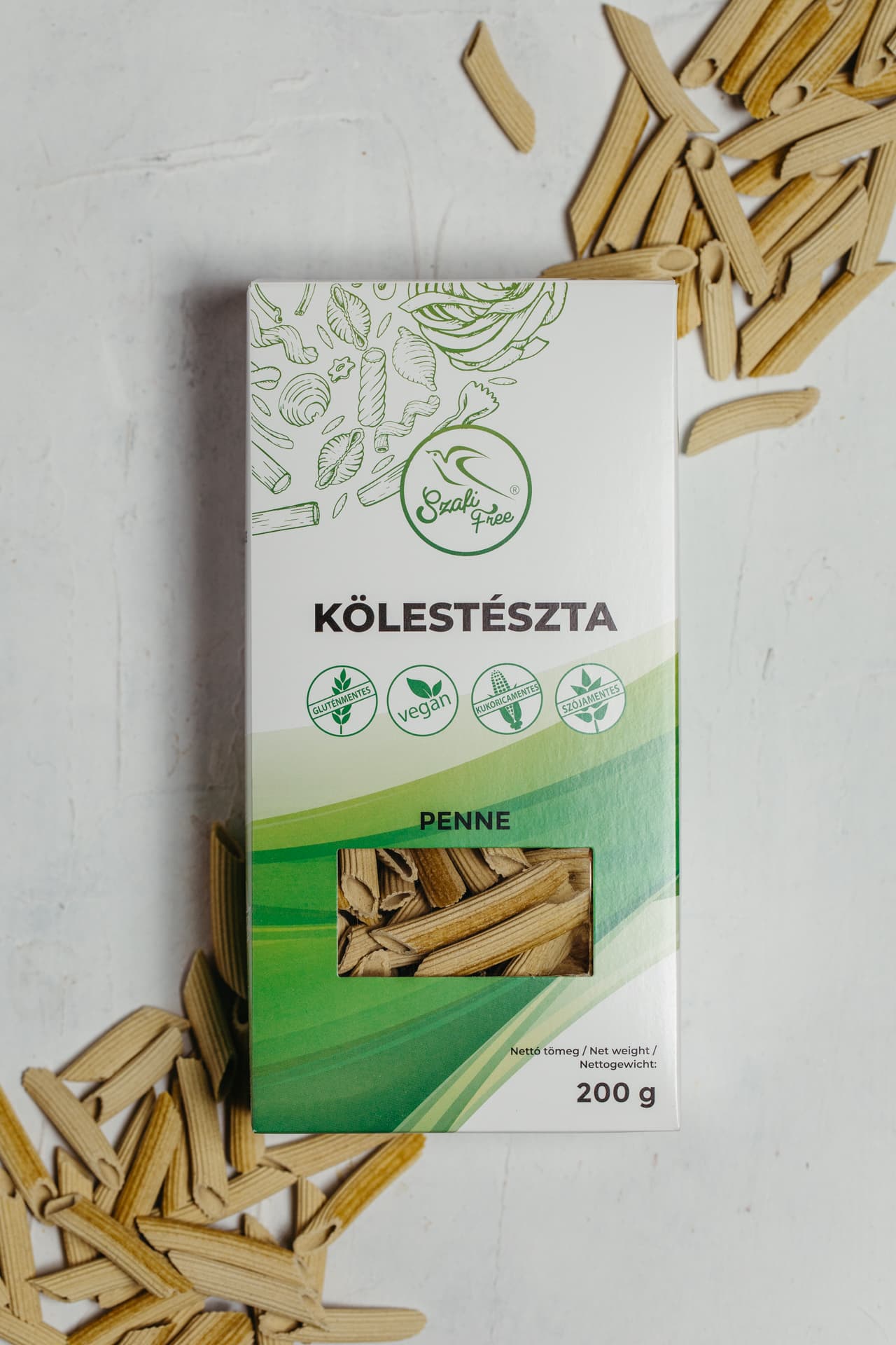 Szafi Free pšenné cestoviny z prosa penne 200 g