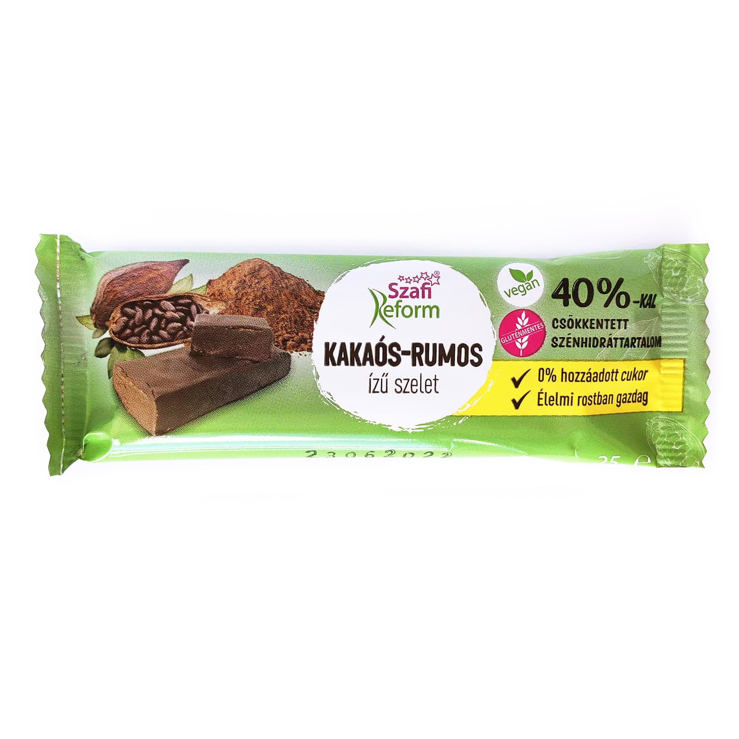 Szafi Reform kakaová-rumová tyčinka 25 g