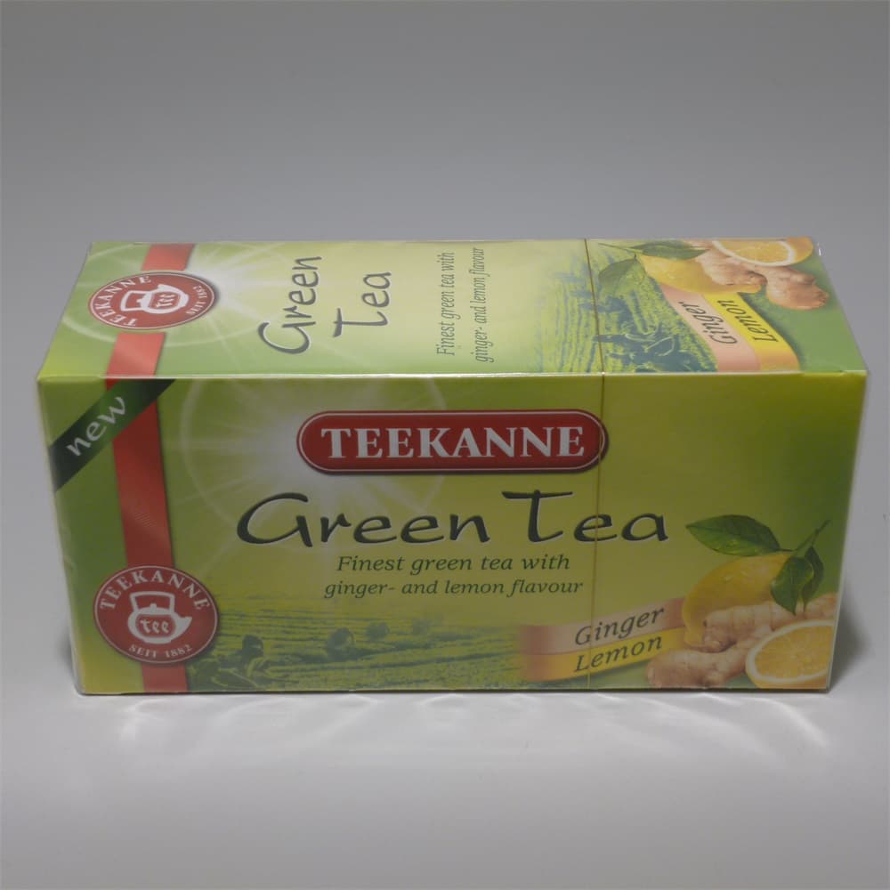 Teekanne zelený čaj zázvor-citrón 20x1,75g 35 g
