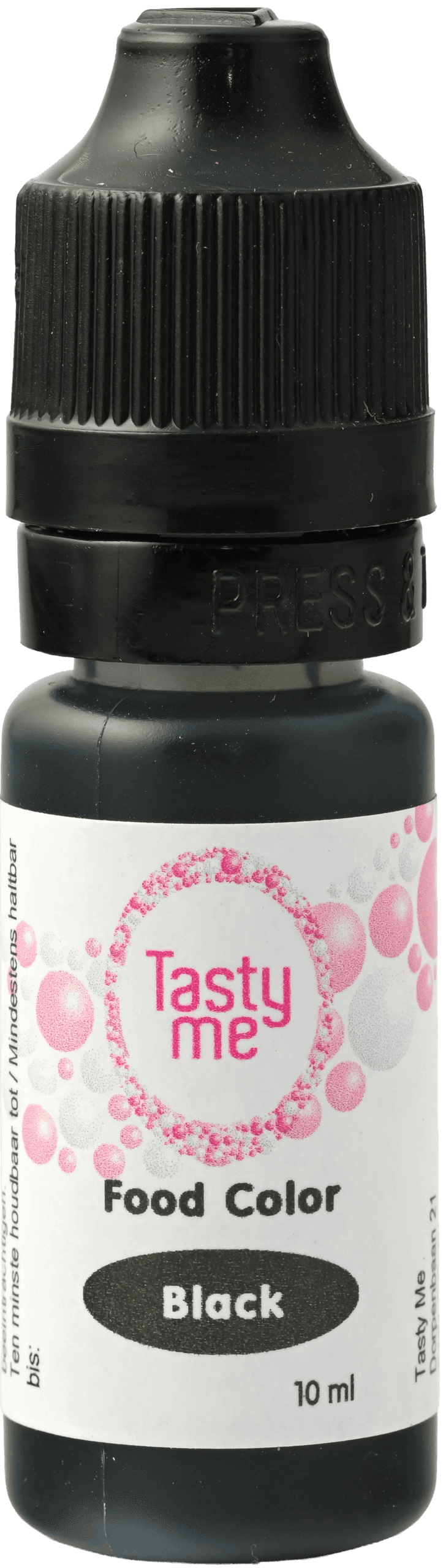 Tasty Me bezlepkové potravinárske farbivo čierne 10 ml