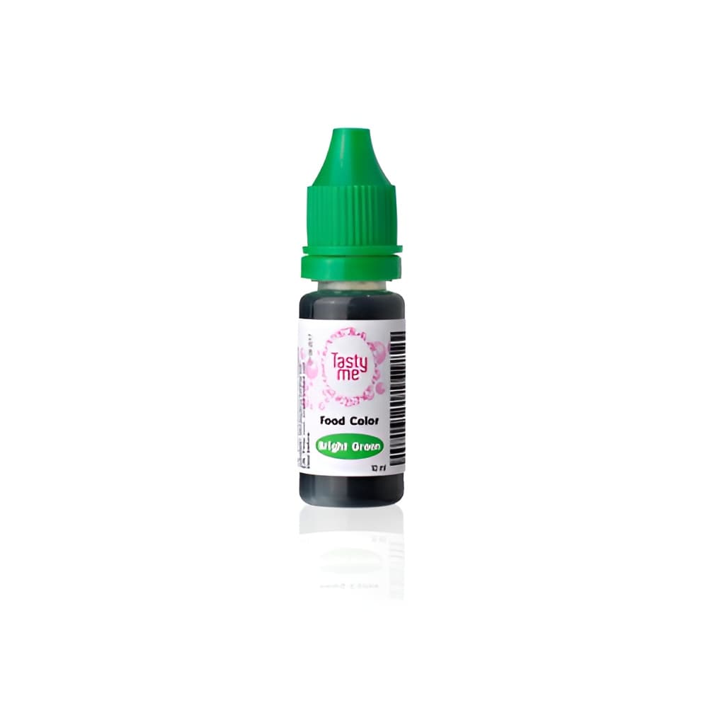 Tasty Me bezlepkový jedlý farbivo lesklá zelená 10 ml
