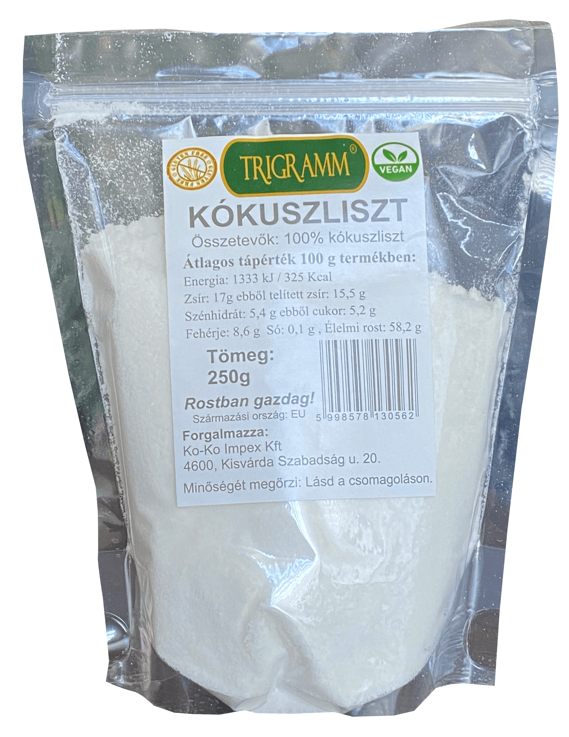Trigramm kokosová múka 250 g