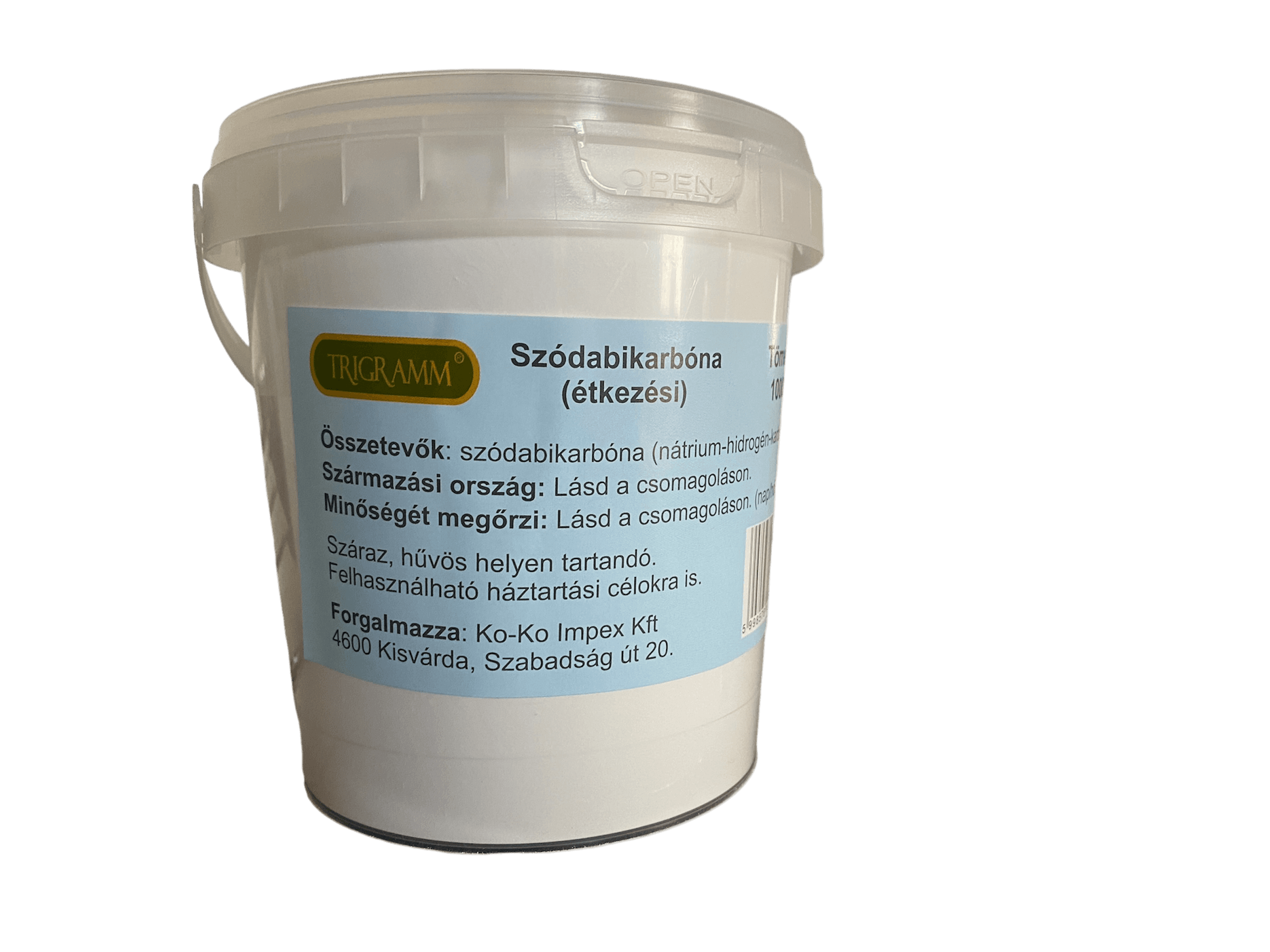 Trigramm jedlá só v kýbeli 1000 g