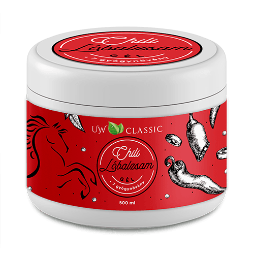 Charlotte UW Konský balzam s chilli 500 ml - 90914
