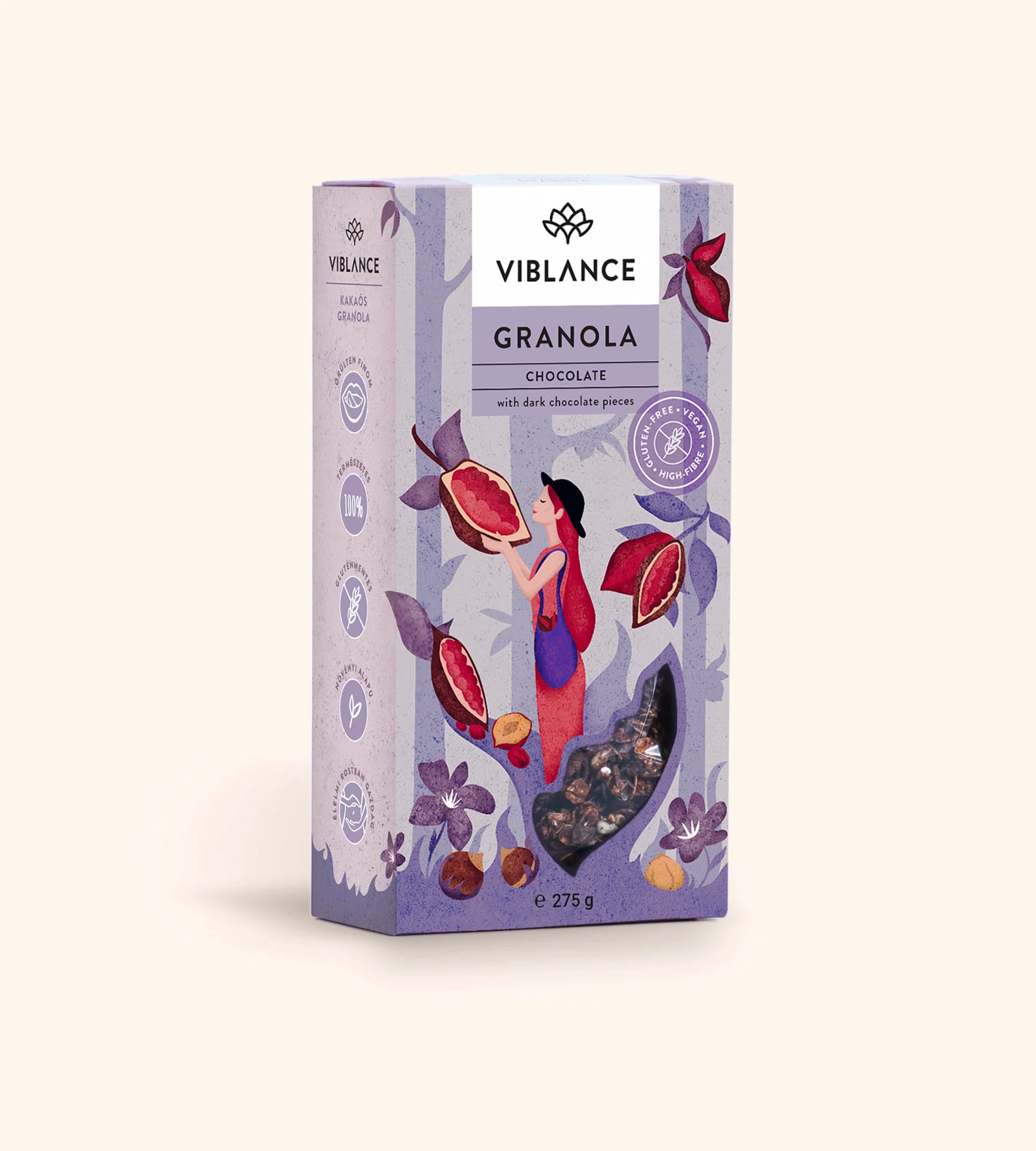 Viblance granola čokoláda 275g