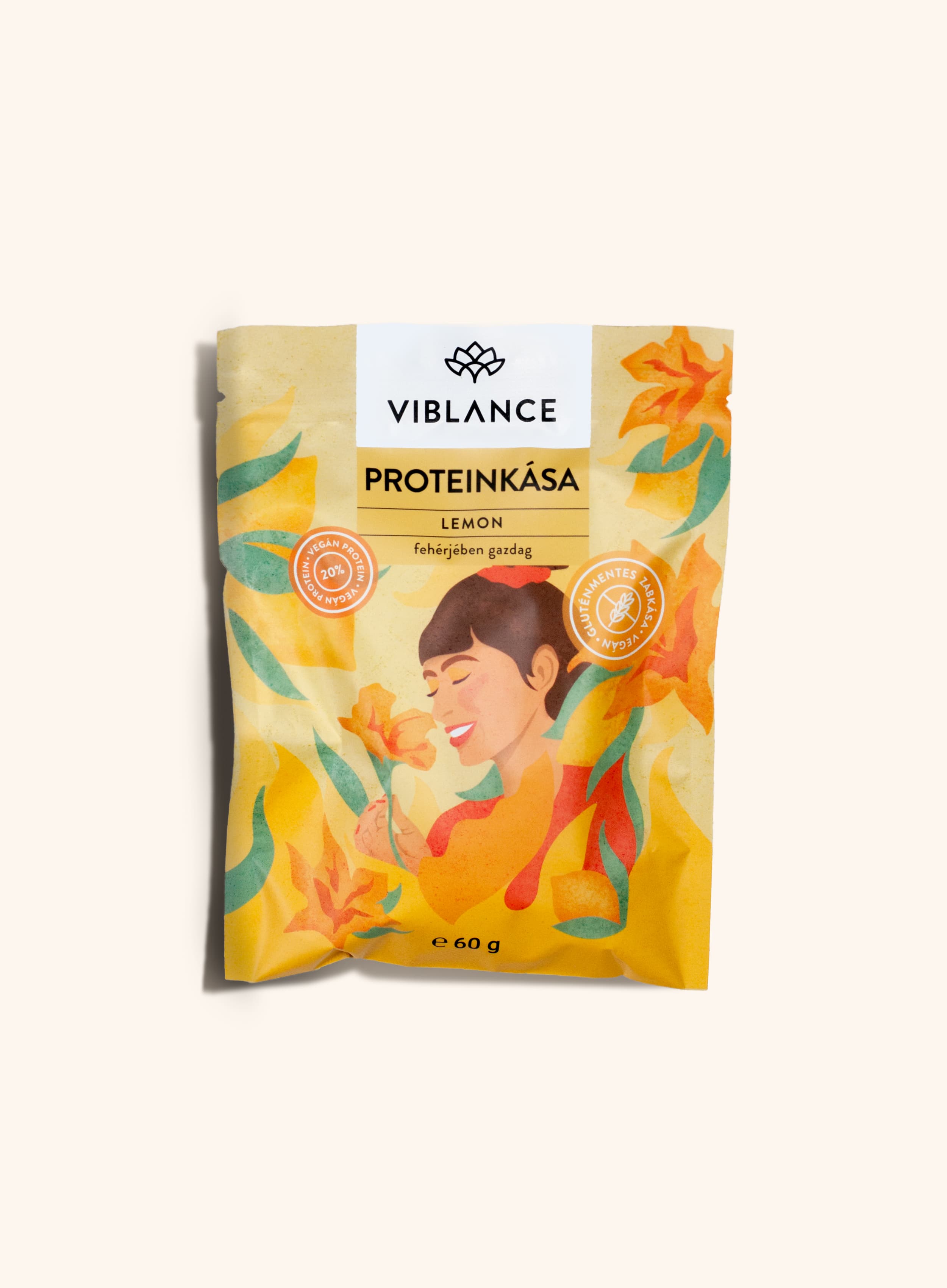 Viblance Proteínová kaša s citrónovou príchuťou 60 g