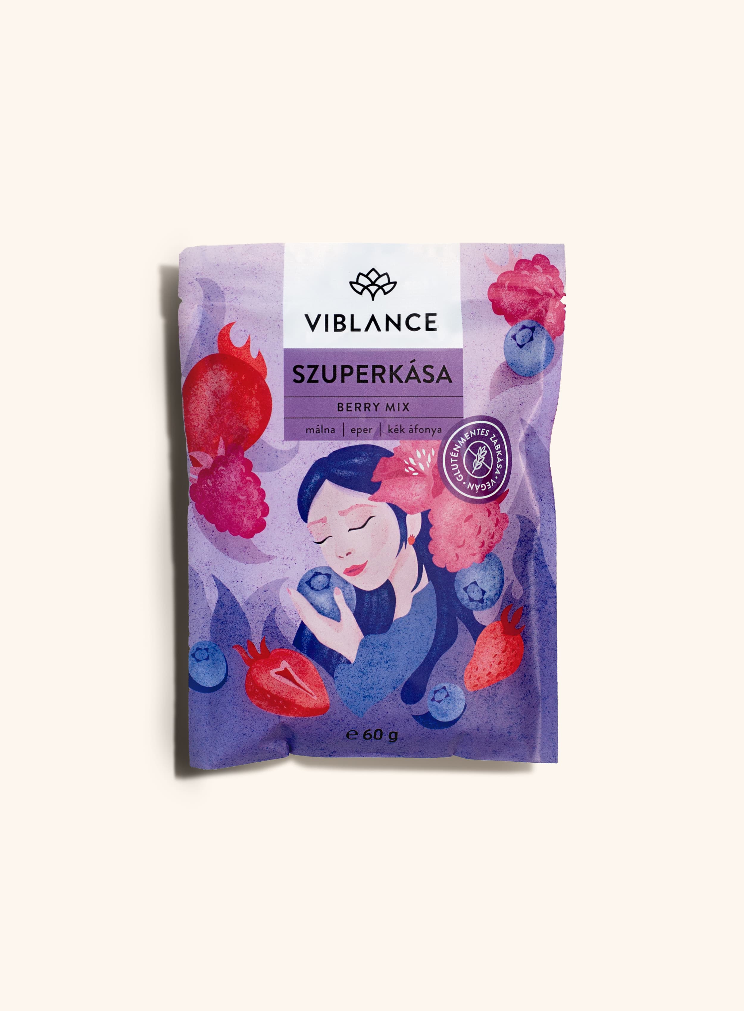 Viblance Superkaša s lesnými plodmi 60 g