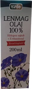 Virde ľanový olej s vitamínom E 100% 200 ml