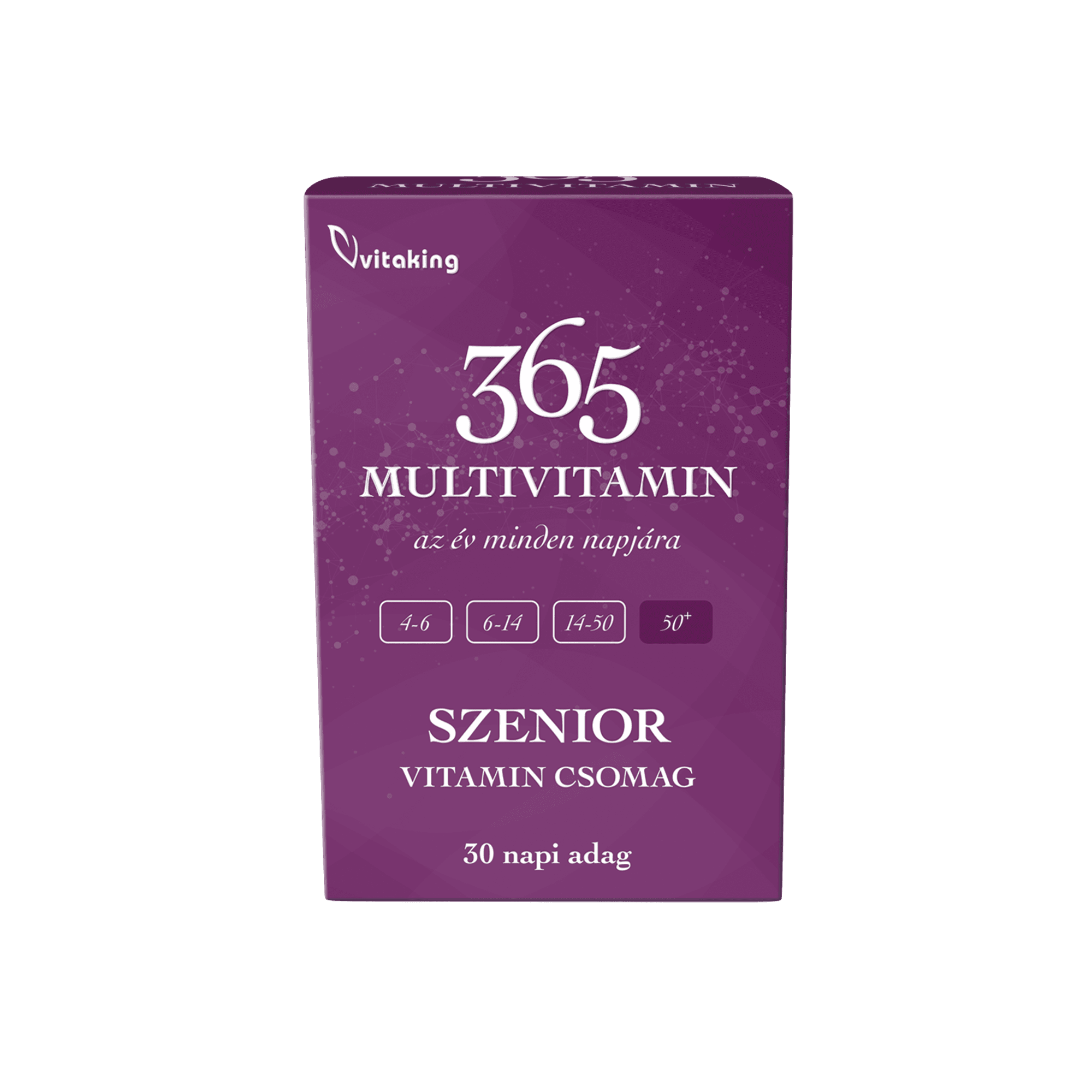 Vitaking 365 senior multivitamínový balíček 30 ks