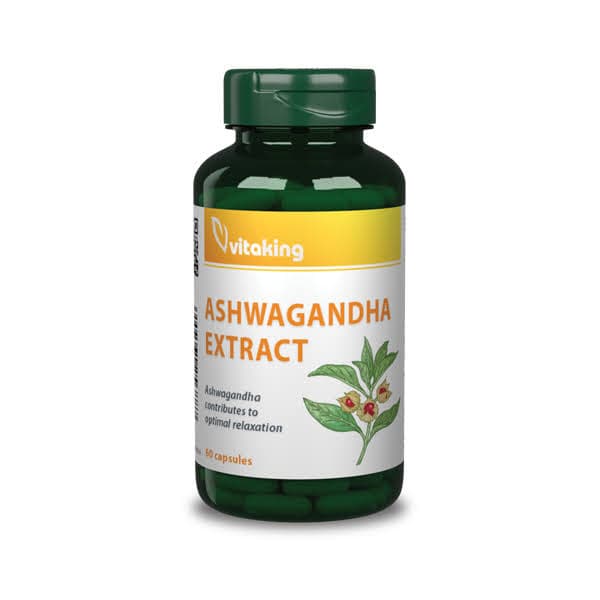 Vitaking ashwagandha extrakt kapsule 60 ks