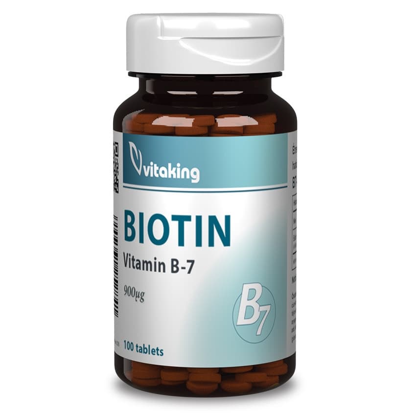 Vitaking biotín tablety 100 ks