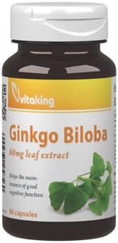 Vitaking ginkgo biloba 60mg kapsula 90 ks