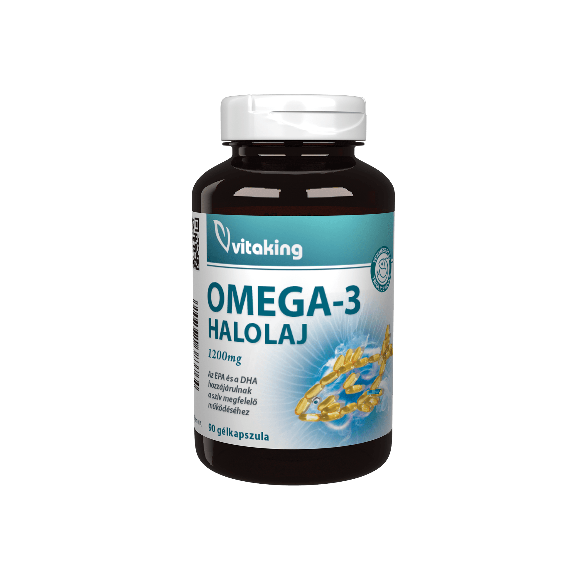 Vitaking omega-3 rybí olej 1200mg myšky 90 ks