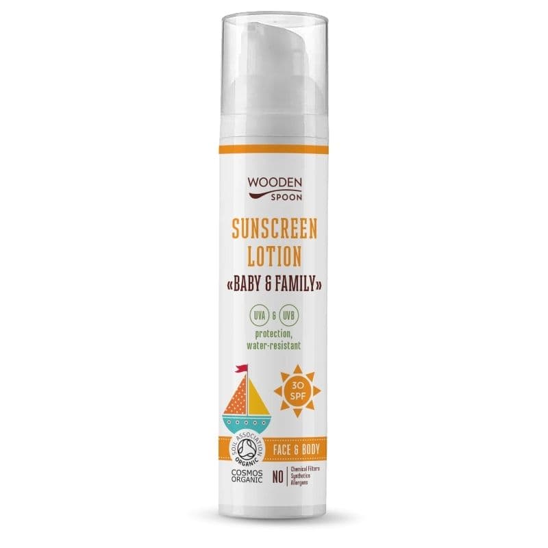 WoodenSpoon Prírodné opaľovacie mlieko SPF30 100 ml - 87275