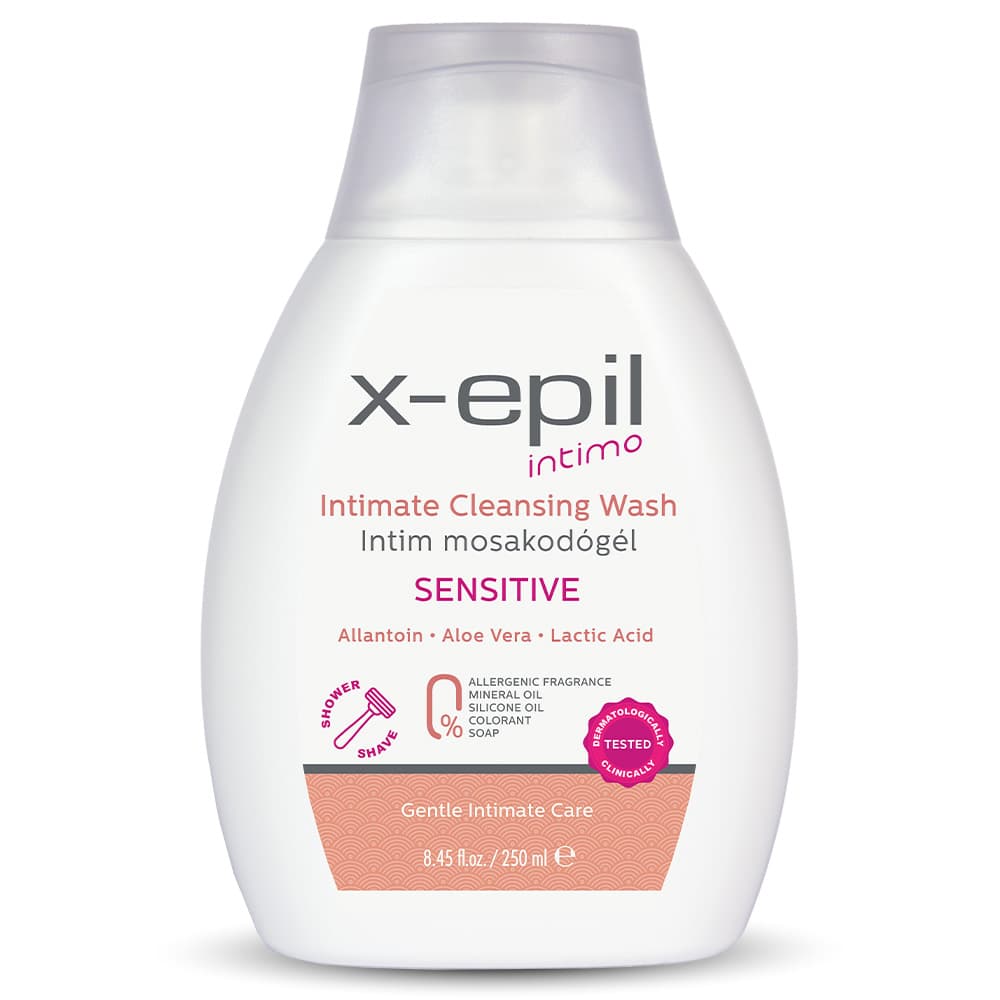 X-Epil Jemný intímny umývací gél s aloe vera a alantoínom 250 ml - 55893