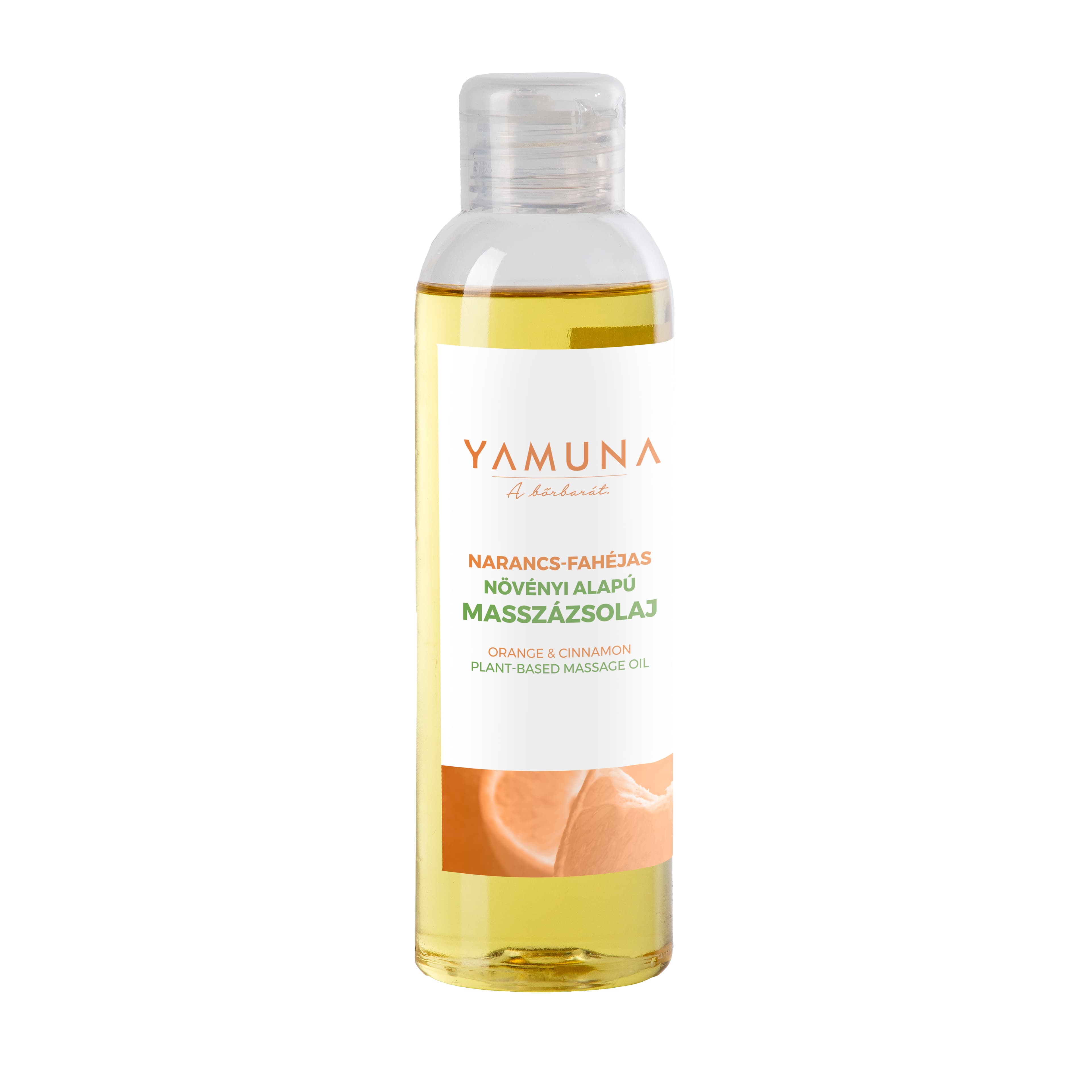 Yamuna rastlinný masážny olej pomaranč-cinnamon 250 ml