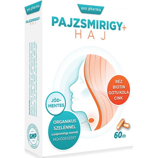 Yespharma štítna žľaza + vlasy kapsule 60 ks