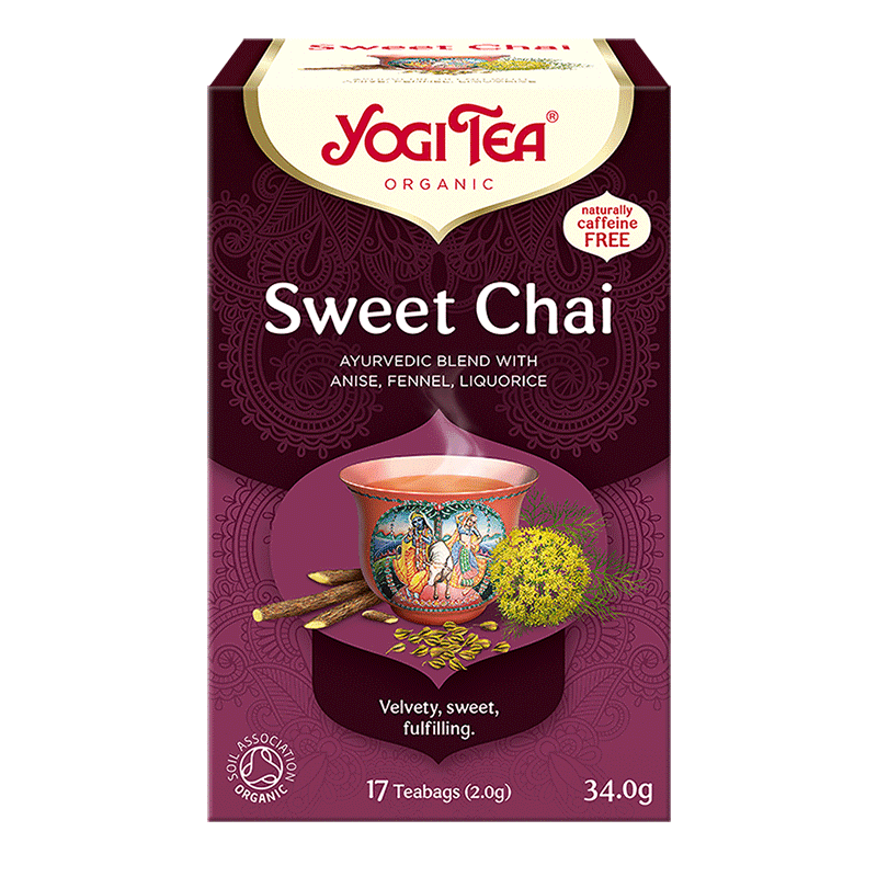 Yogi Tea Čaj Sweet Chai 17 vrecúšok
