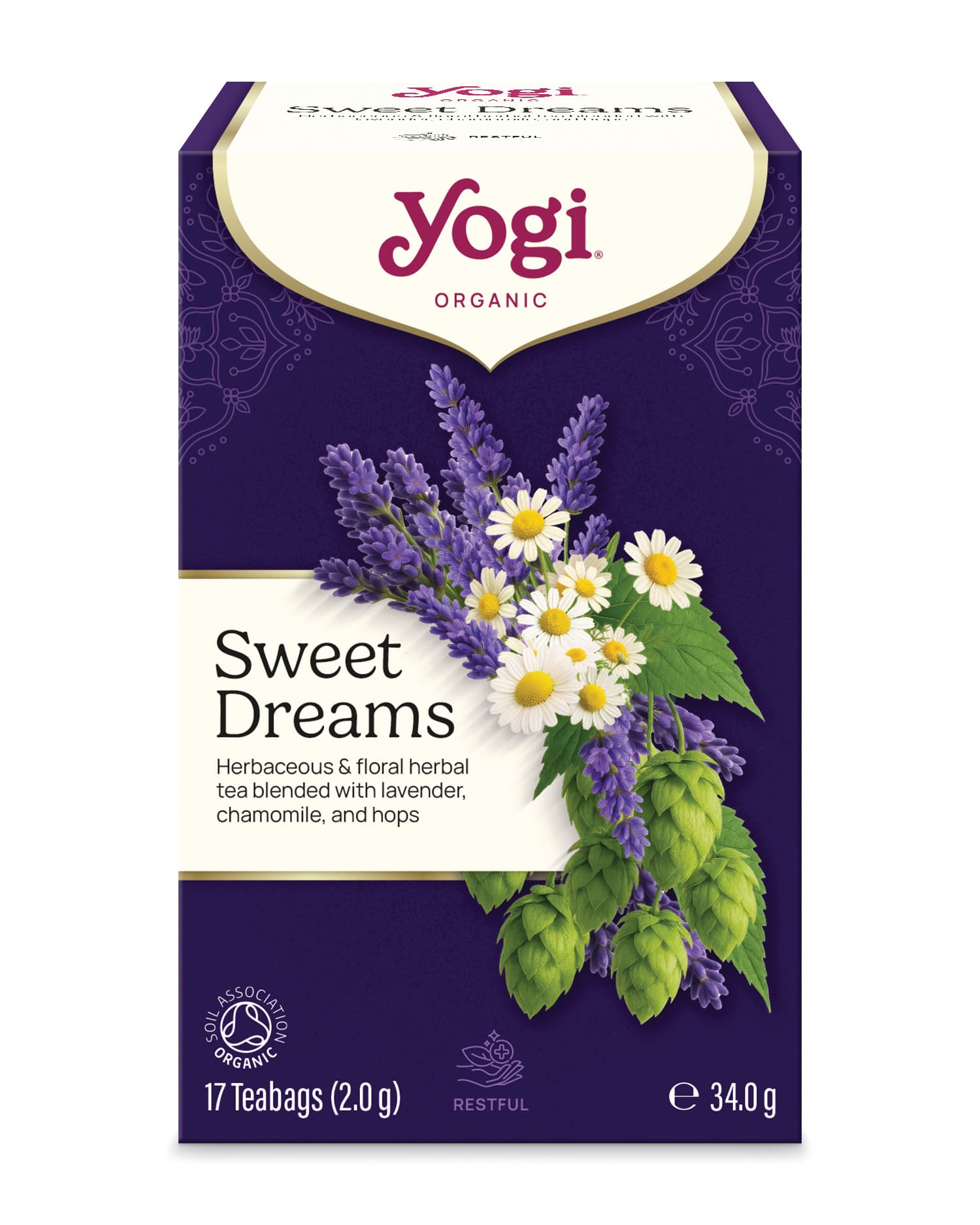 Yogi bio čaj dobrú noc 17x2,1g 35,7 g