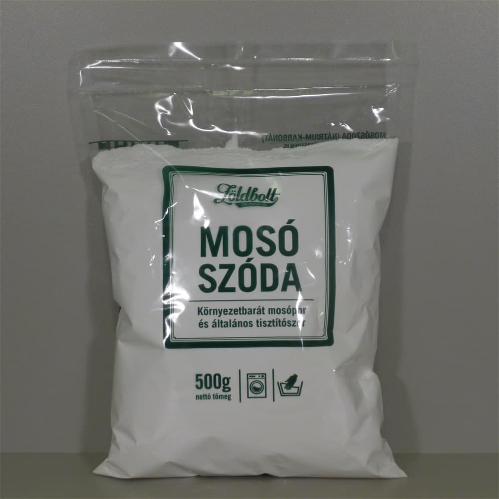 Zelená predajňa prací sóda 500 g