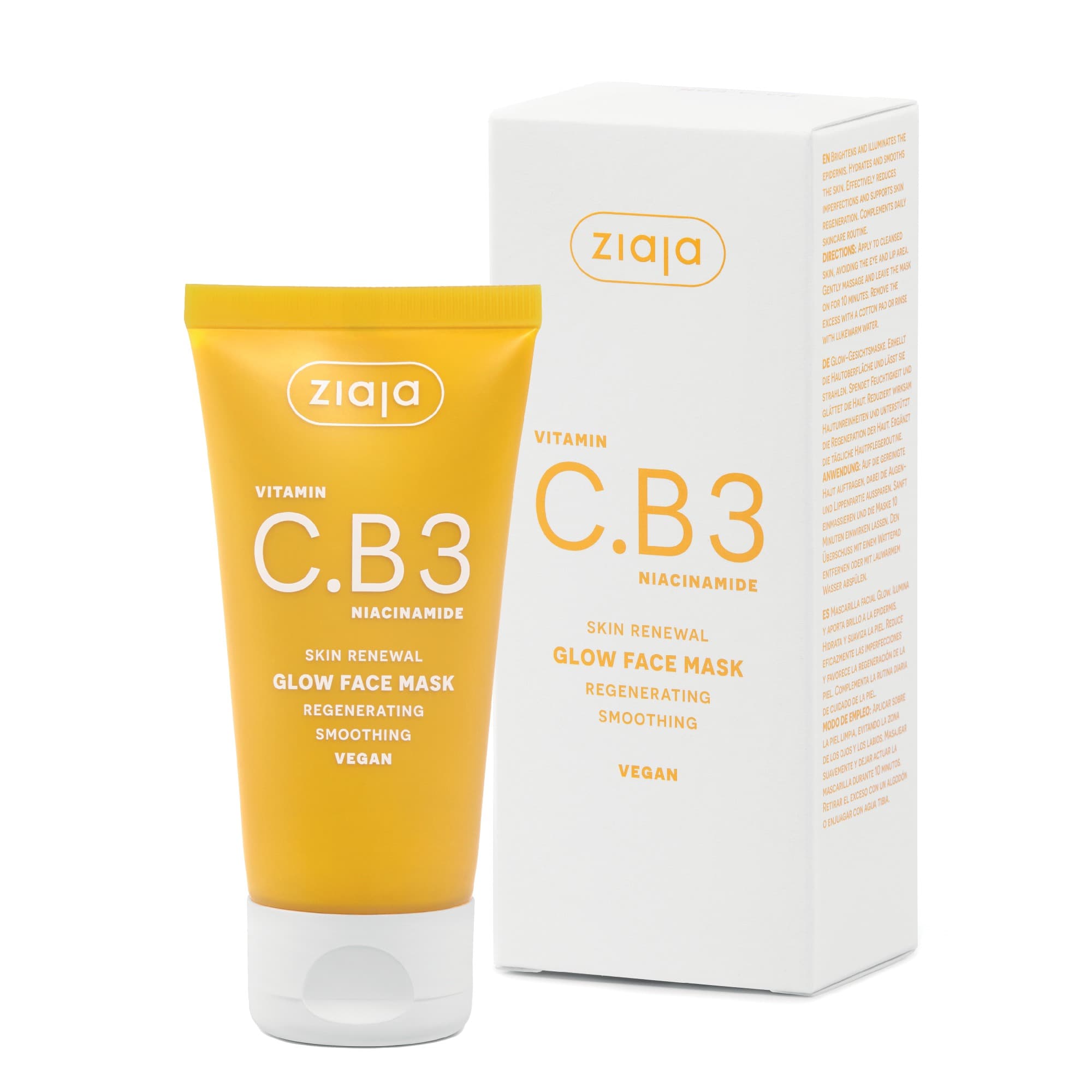 Ziaja c.b3 vitamín niacínamidová maska na tvár 50 ml