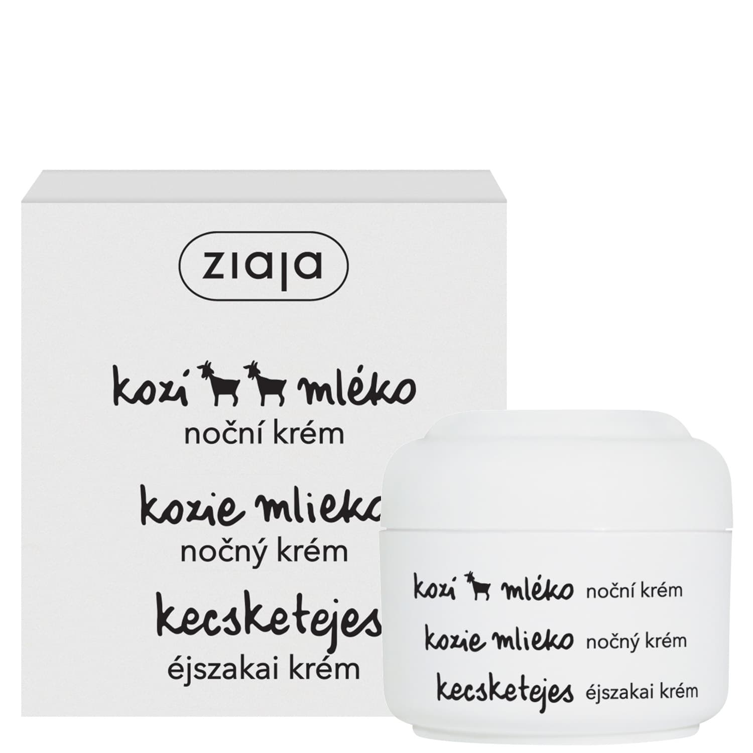 Ziaja nočný krém s kozím mliekom 50 ml - 34933