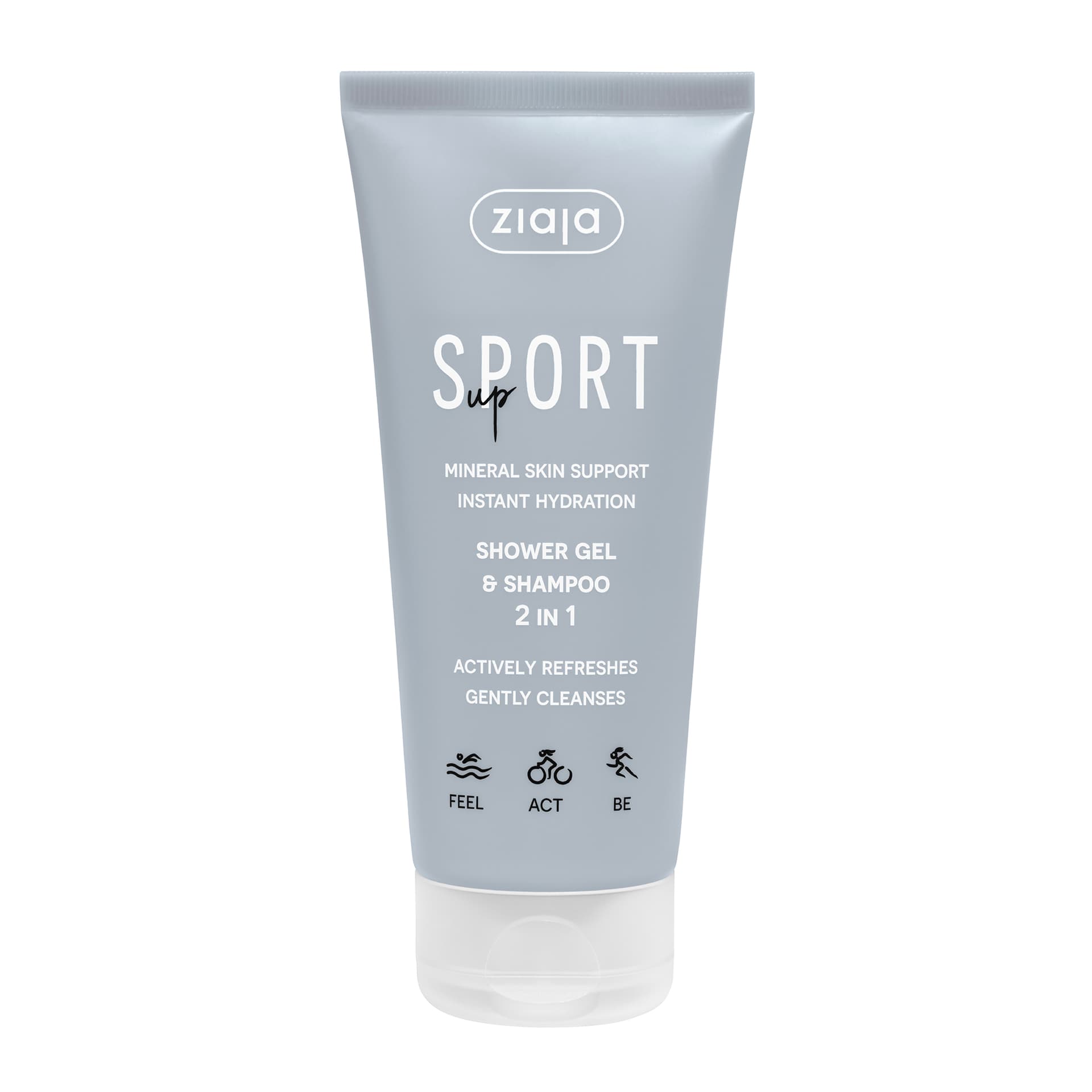 Ziaja športový sprchový gél a šampón 2in1 200 ml