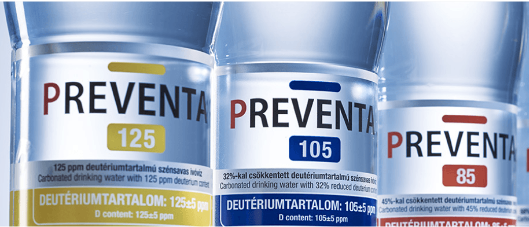 NuYu - Preventa nízkodeutériová pitná voda
