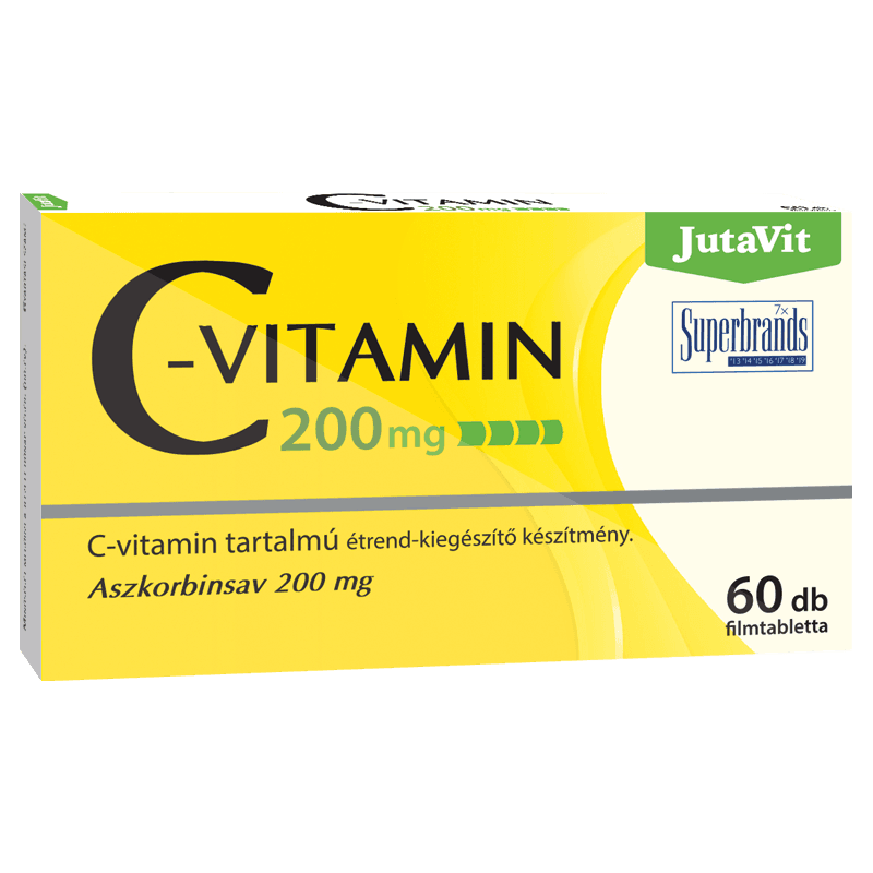 JutaVit C-vitamín 200 mg 60 tabliet - 81560