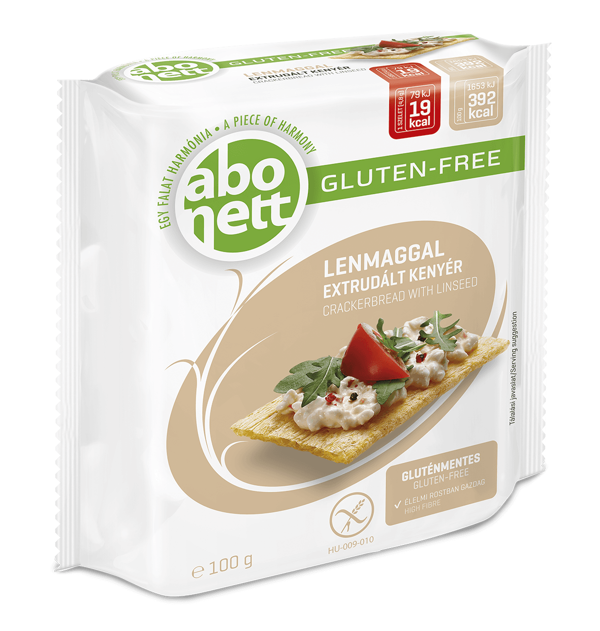 Abonett extrudovaný chlieb s ľanovými semienkami 100 g