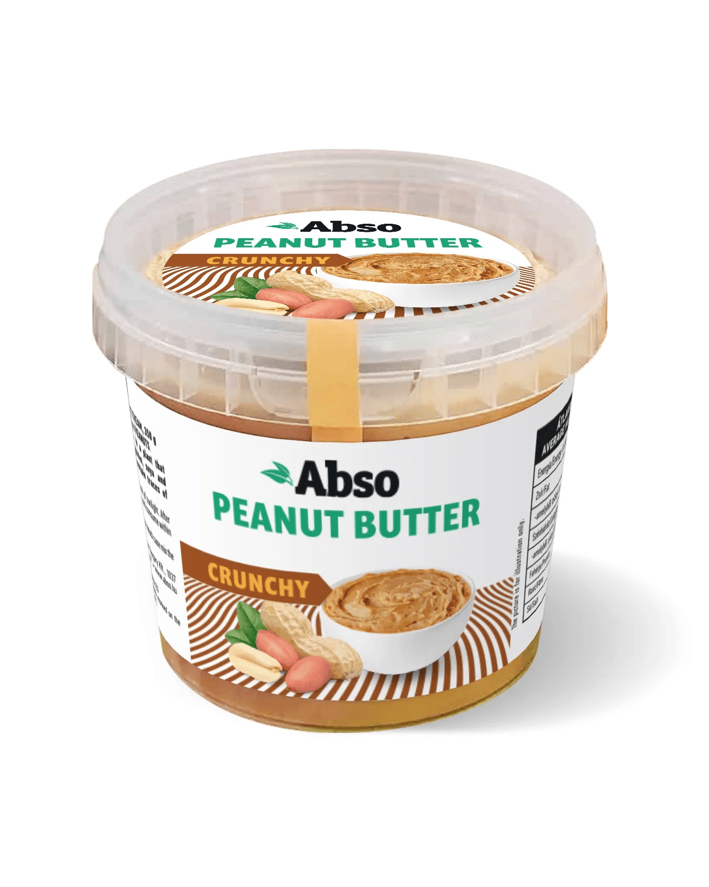 Abso 100% arašidové maslo chrumkavé 350 g
