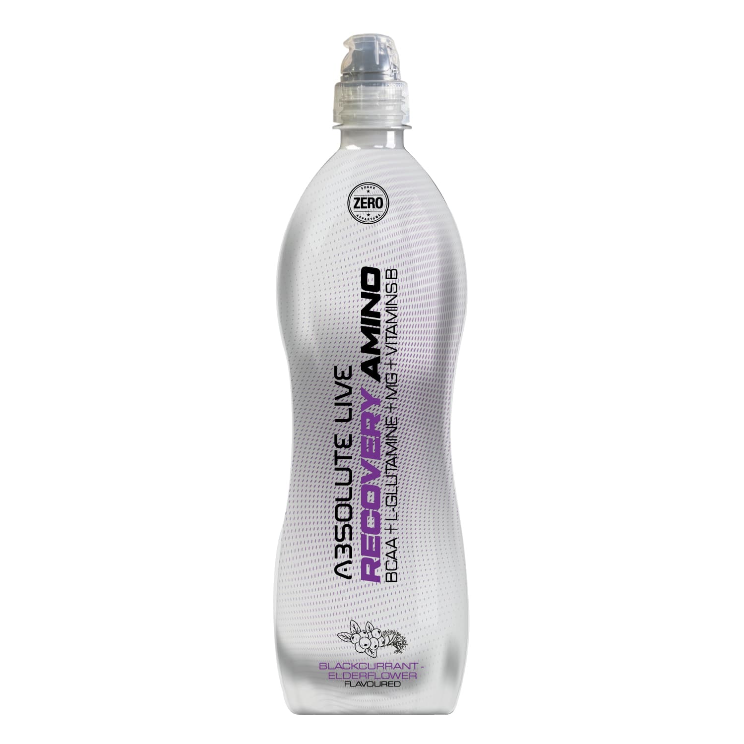 Absolute live bcaa l-glutamin čierna ríbezľa-bazový kvet 900 ml