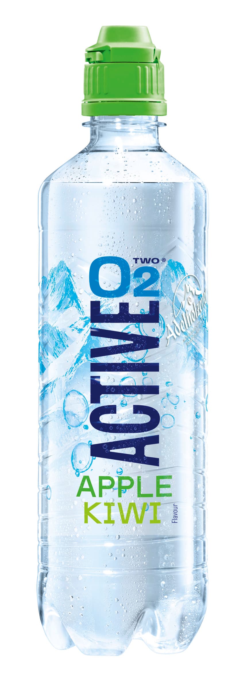 Active O2 ochutená voda s príchuťou jablka a kiwi 500 ml