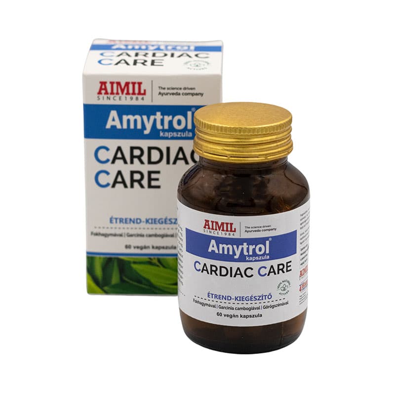 Aimil amytrol® cardiac care doplnok výživy s cesnakom, garciniou cambogiou a senovkou 60 ks