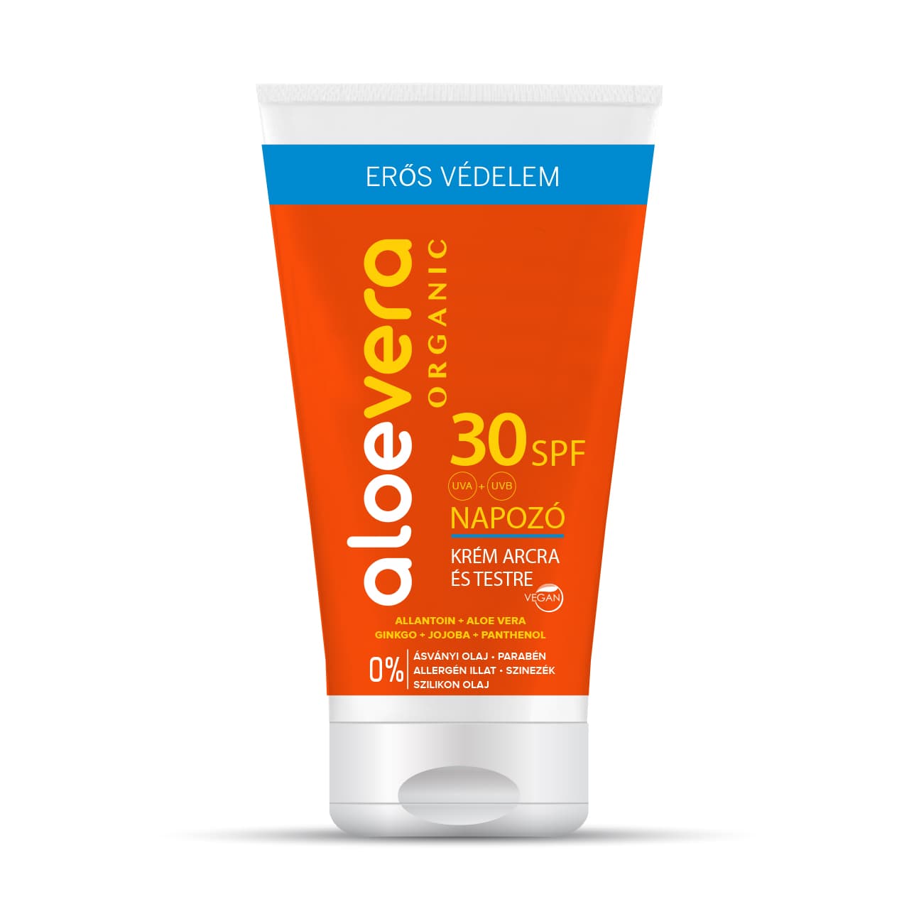 Alveola Original Aloe Vera opaľovací krém na tvár a telo SPF30 150 ml - 90288