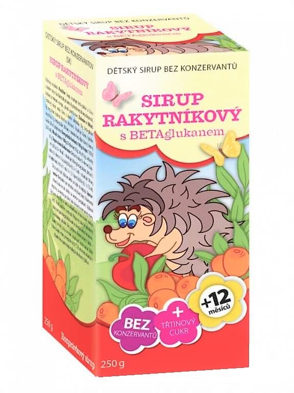 Apotheke Detský rakytníkový sirup s betaglukánom 250 g