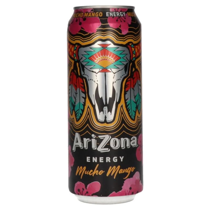 Arizona energy mucho Mango Mango Energy Drink 500 ml