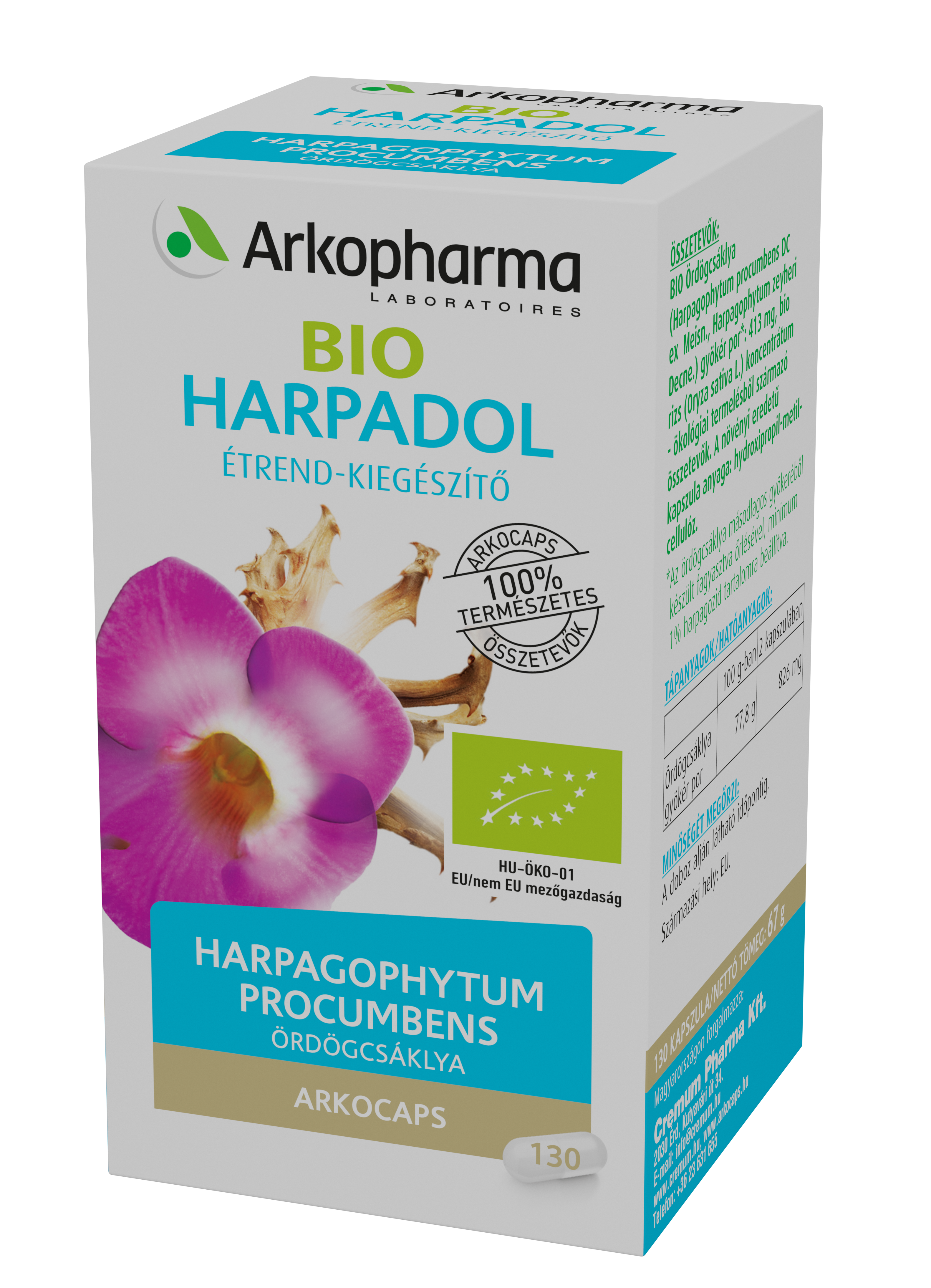 Arkocaps bio harpadol kapsula 130 ks