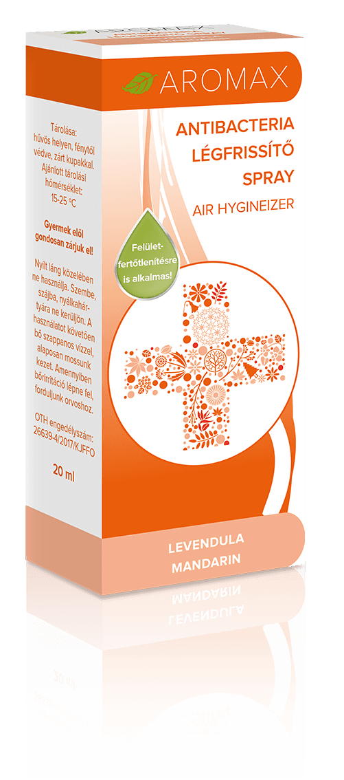 Aromax osviežovač vzduchu v spreji mandarínka a levanduľa 20 ml
