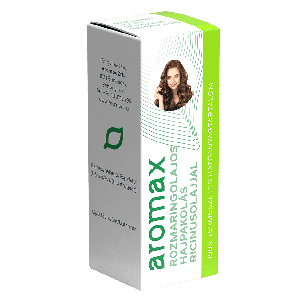 Aromax Rozmarínová maska na vlasy s ricínovým olejom 100 ml - 95399