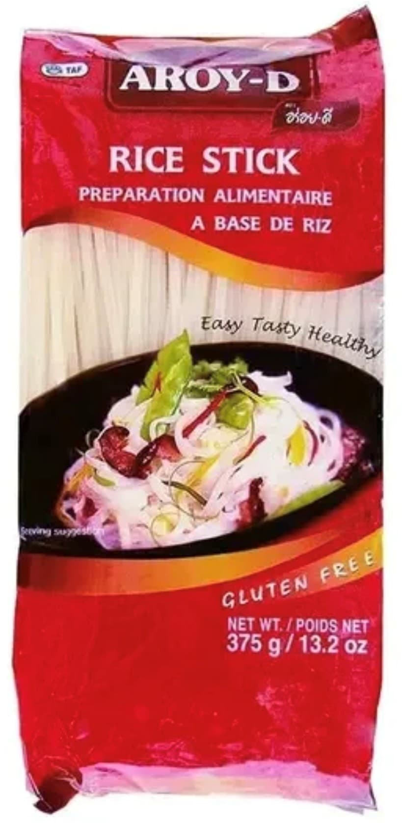 Aroy-D ryžové rezance 3mm 375 g