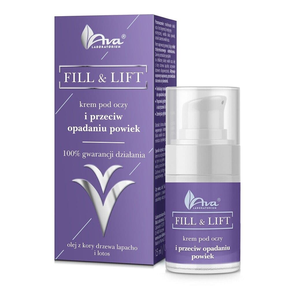 AVA Fill & Lift spevňujúci očný krém pre očné viečka 15 ml - 96287