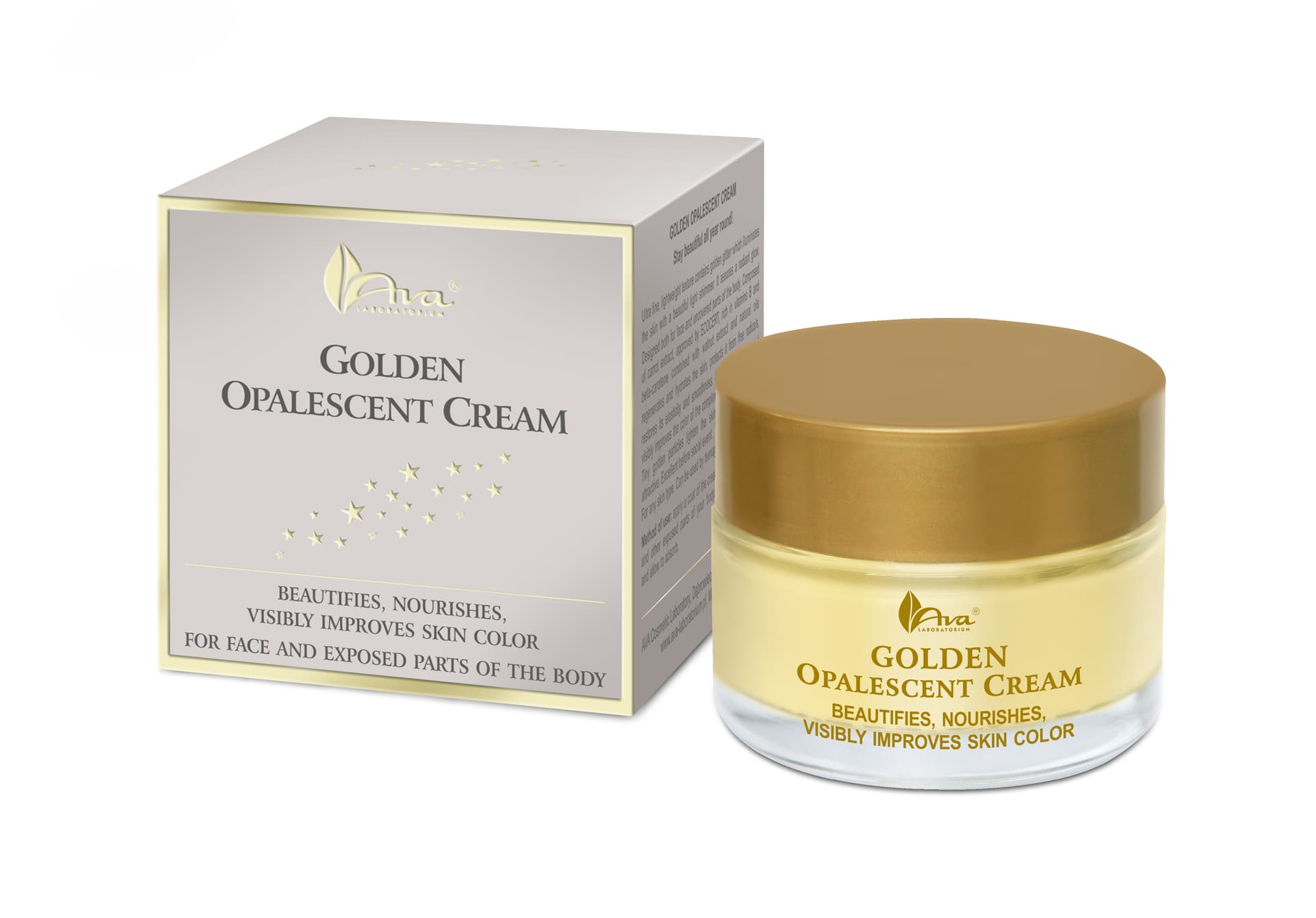 AVA Zlatý rozjasňujúci krém 50 ml - 89537