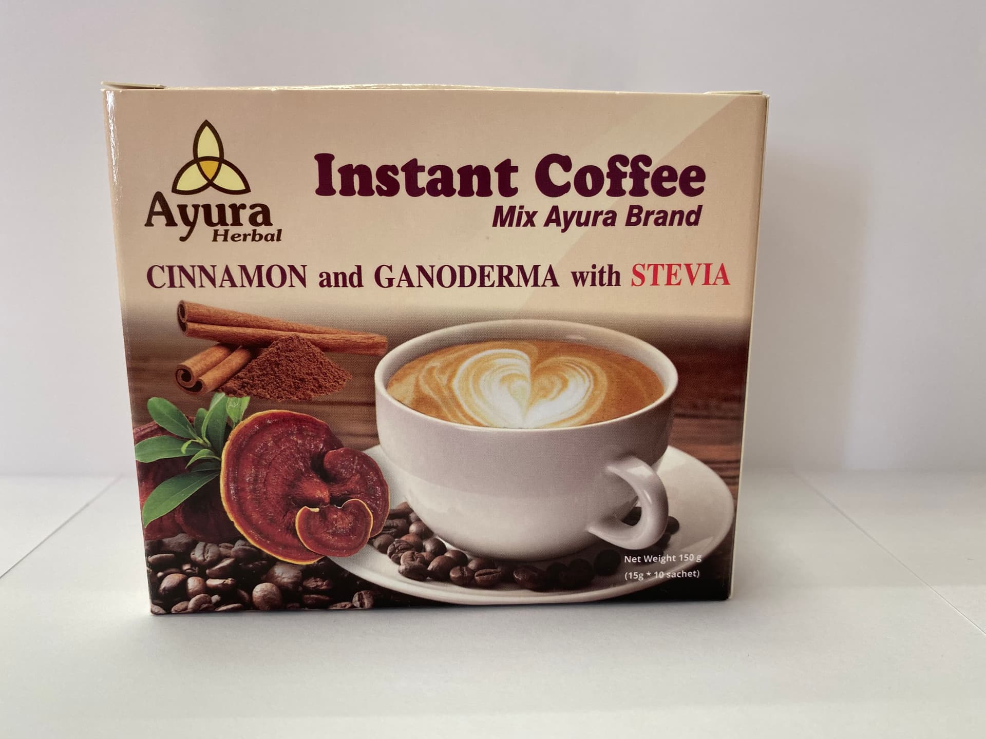 Ayura herbal instant cappuccino škoricové 150 g