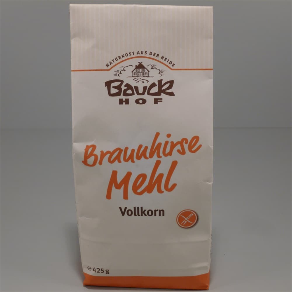 Bauck Celozrnná bezlepková múka z hnedej pšenice 425 g