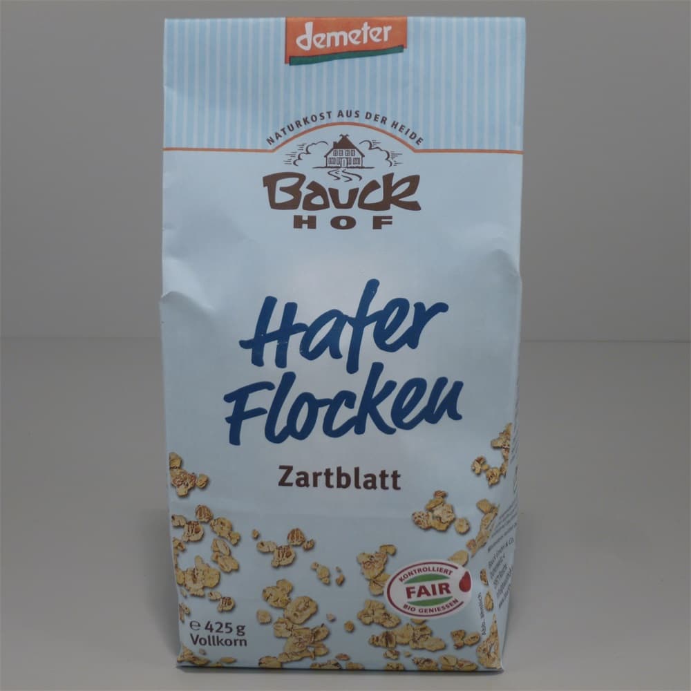 Bauck Hof bio ovsené vločky jemné 425 g