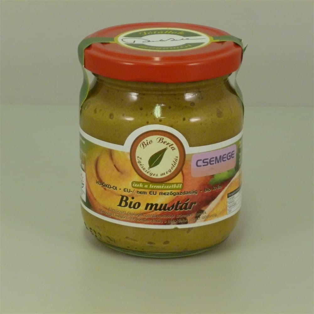Bio Berta bio pochúťková horčica 220 g