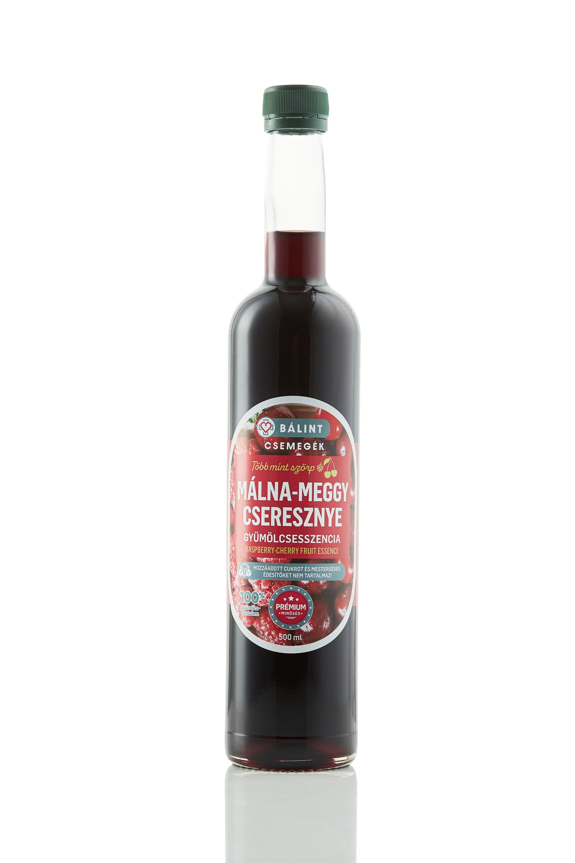 Bálint pochúťky malina-čerešňa ovocná esencia 500 ml