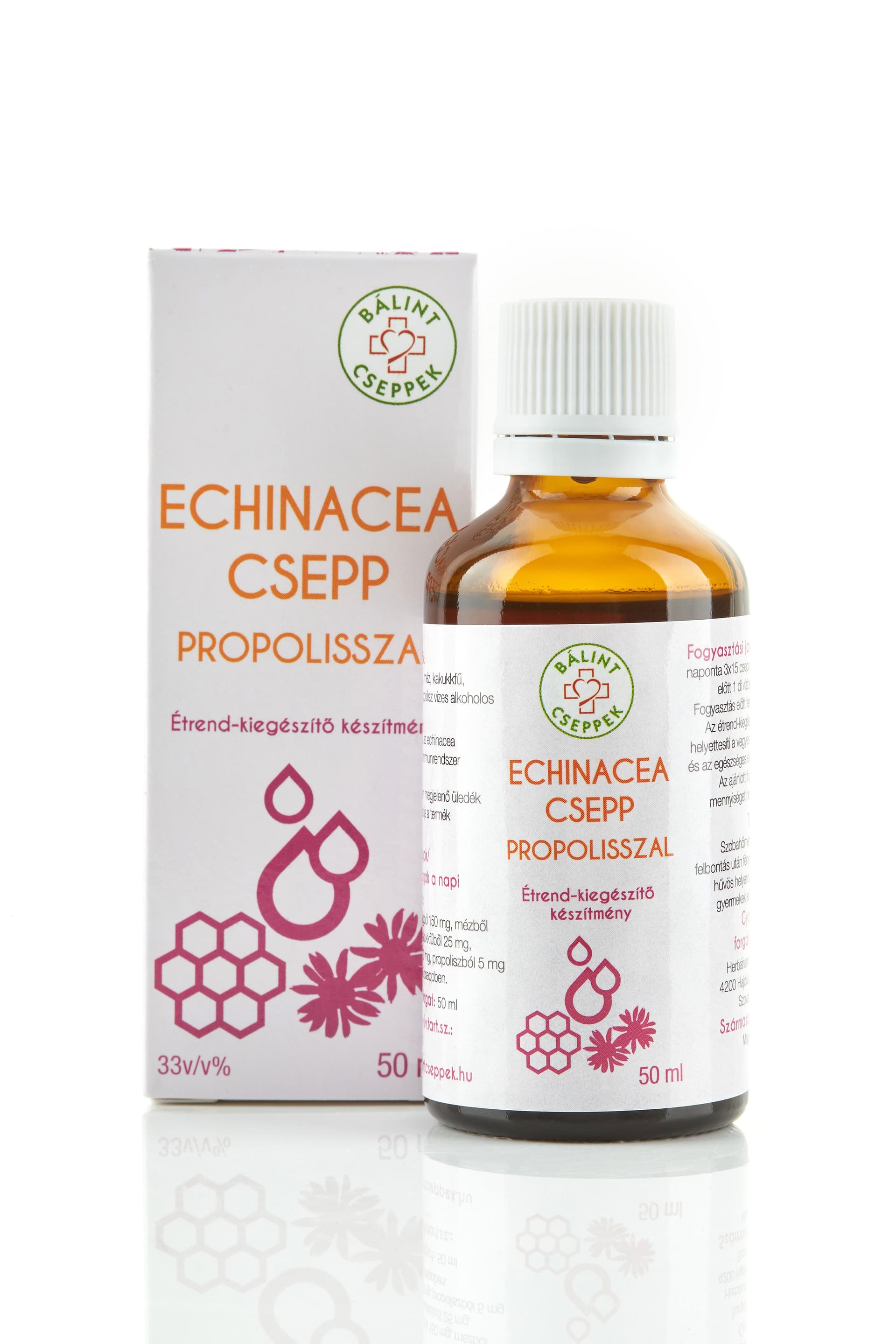 Bálint kvapky echinacea s propolisom 50 ml